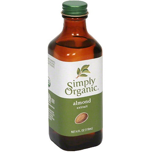 Simply Organic Almond Extract, 4 oz (Pack of 6)