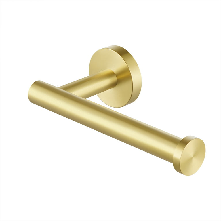 New Wall Mounted luxury Solid Brass gold Toilet Paper Holder