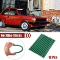 thumbnail image 2 of 12pcs 11 x 200mm EVA Bling Paintless Dent Repair Hot Melt Glue Sticks Green Universal for Car, 2 of 6