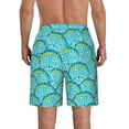 thumbnail image 3 of Naloa Beautiful Seashells Men's Beach Shorts, Surfing shorts, Swim trunks, Quick Dry Swim Trunks for Surfing Beach Fun - XX-Large, 3 of 9