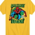 thumbnail image 3 of Marvel Spider-Man - St. Patrick's Day Amazingly Lucky - Toddler And Youth Short Sleeve Graphic T-Shirt, 3 of 5