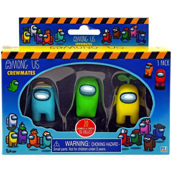 Among Us Crewmate Stampers 3 Pack | 3 Random Figures