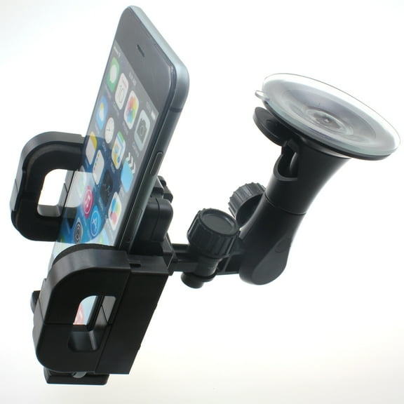 For iPhone 15/Pro/Max/Plus - Car Mount Windshield Holder Glass Cradle Swivel Dock Suction Stand compatible with iPhone 15/Pro/Max/Plus