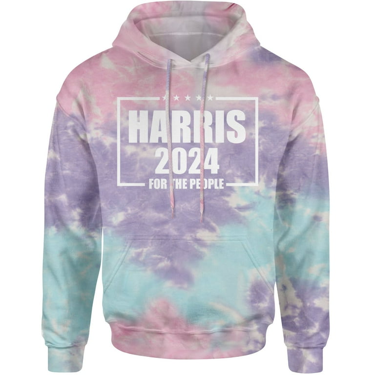 Kamala Harris "For The People" Hooded Sweatshirt - Unisex Soft Blend Pullover Hoodie