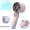 Pink, variant on JELLOO Portable Handheld Fan with Base, Speed(1-100) Adjustable Mini Handheld Fan 4000mAh Battery Turbo Mini Fan with Digital Display Operated USB Fan - Ideal for Travel Outdoor Gifts