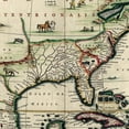 thumbnail image 3 of 20" x 24" Vintage 1652 Map of Early North America Wall Art, 3 of 10