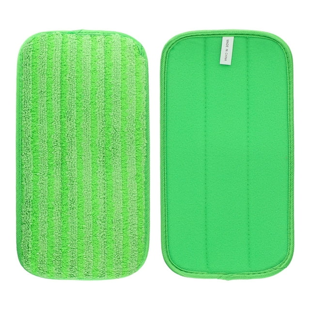 MYG Tampons de Vadrouille en Microfibre Compatibles avec Swiffer Wet Jet, Réutilisables et Lavables à la Machine pour Recharges de Tampons de Vadrouille Swiffer WetJet, Remplacements de Têtes de Vadrouille pour Nettoyage Multi‐surfaces Humide et à Sec, Lot de 2