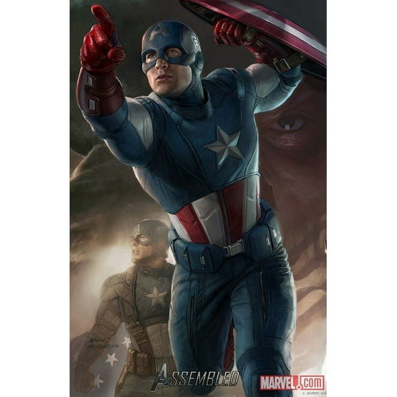 Avengers Movie poster 12x16 Print on Metal Sign 12in x 16in #159667 Square Adults Best Posters