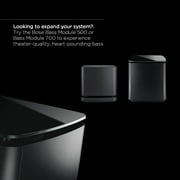 Bose TV Speaker Surround Sound Wireless Bluetooth Soundbar للتلفزيون ، أسود