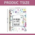 thumbnail image 3 of End Of Life Planner, By Meiiso, End Of Life Planner Organizer Notebook I'M Dead Now What Planner Bound If I Die, 1 Planner, 3 of 9