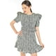 thumbnail image 4 of Vestido corto de tweed Roman Fashion /Tallas Extras, 4432 (Negro) negro CH, 4 of 5
