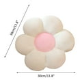 thumbnail image 2 of Txlixc Cojín de Piso con Flores, Lindo Cojín de Asiento en Forma de Flor Cojín de Felpa para decoración de Interiores y Exteriores Txlixc  Moda, 2 of 9