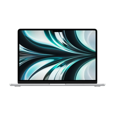 Restored 2022 Apple MacBook Air Laptop with M2 chip: 13,6-inch, 16GB RAM, 512GB SSD Storage, Silver (Refurbished)