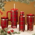 thumbnail image 5 of RTIC 30 oz Ceramic Lined Insulated Essential Tumbler, Leak-Resistant Lid, Christmas, Holiday, Red Plaid, 5 of 8
