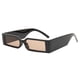 thumbnail image 1 of Gafas De Sol Retro Pequeñas Rectangulares Para Hombre Y Mujer, Gafas Para Conducir, Color Negro, 140, 1 of 2