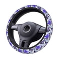 thumbnail image 4 of Kll Car Steering Wheel Cover, Universal 15 Inch, Soft Elastic And Comfortable,Car Accessories Decorations-Butterflies, 4 of 7