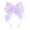w93# Purple1443, variant on Wuxian Toddler Baby Girls Flower Headband Sparkly Glitter Ruffles Lace Trim Spring Summer Photography Prop Hairbands Fashionable Comfortable Headdresses Headwear,Blue1,3-16 Years