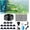50FT, variant on drip Irrigation kit, Automatic Garden Watering System, Quick Connector and 360- Bending Dropper atomizing Copper Nozzle, Garden  Lawn Courtyard Watering System. (50FT)
