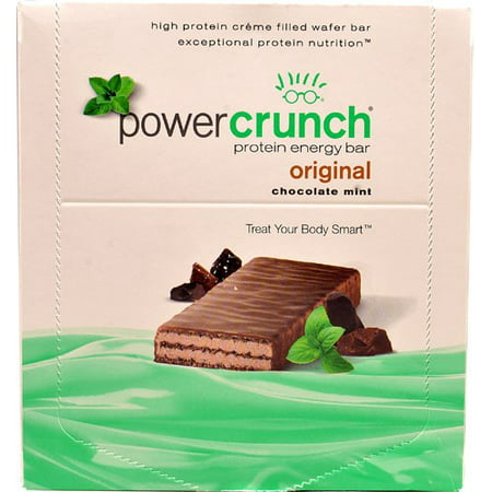 Power Crunch Protein Energy Mint Bar Original Chocolate - 12 CT