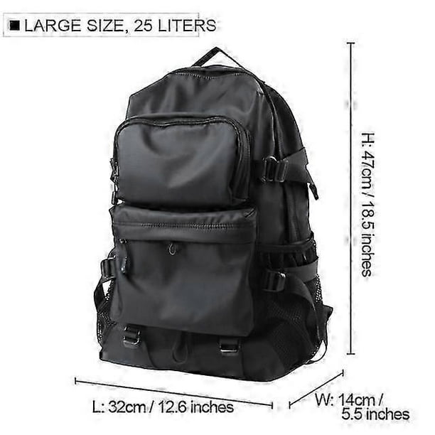 Sell Well Casual Street Style Male Backpack Large Capacity 17inch Laptop Travel Backpack Tiding University College Schoolbag
