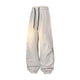 thumbnail image 1 of Pantalones largos de moda para hombre, casuales, de color sólido, con bolsillos y cuerda elástica, pantalones casuales de poliéster para hombre., 1 of 6
