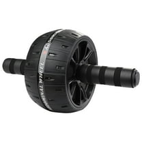 Ab Roller Wheel, Abs Workout Equipment for Abdominal & Core Strength Training, Home Gym Exercise Wheels for Men Women