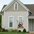 thumbnail image 6 of SKYSONIC Christmas Greetings from Santa Double Side Print Garden House Sports Flag 12x18 in Polyester Decorative Flag Banner for Outside House Flowerpot, 6 of 7