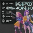 thumbnail image 4 of Womens KPop Demon Hunters Girls Group Shot T Shirt, 4 of 9