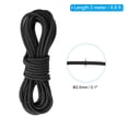 thumbnail image 2 of Unique Bargains Archery D Loop Rope 10 FT, 2 Pack Bow String Release Nock Wire Nocking Loop Ring, Black, 2 of 4