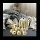 thumbnail image 5 of 8 Piezas Calabazas Artificiales de OtoñO Surtidas Calabazas Blancas Cepilladas Doradas Calabazas Decorativas Calabazas de Espuma, 5 of 5