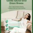 thumbnail image 5 of Desk Fan, 3-Head Strong Airflow USB Rechargeable Portable, 1 Pack White, Personal Cooling Fan for Office Home Outdoor Camping Desktop Use, 5 of 9