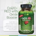 thumbnail image 5 of Irwin Naturals CoQ10-RED with Nitric Oxide Booster & MCTs - Advanced Heart Health Formula Supports Healthy Blood Flow & Energy Production - High Absorption Antioxidant Protection - 60 Liquid Softgels, 5 of 7