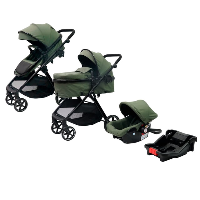 Carriola Travel System King Verde