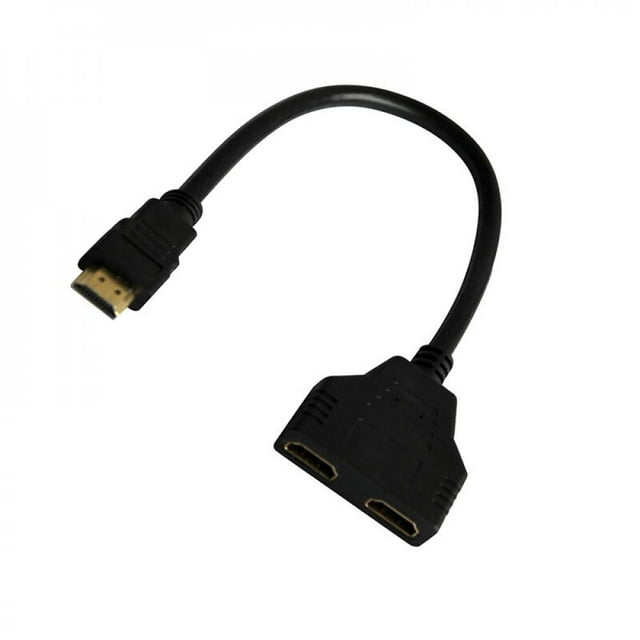 HDMI Highdefinition Cable1 Male And 2 Females One Point Two HDMI
