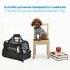 Pet Dog Carrier Cat Puppy Kitten Portable Travel Bag Adjustable Strap Safety Belt Buckle Comfortable Soft Bed Lightweight