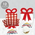 thumbnail image 3 of Big Dot of Happiness Fire Up the Grill - Square Favor Gift Boxes - Summer BBQ Picnic Party Bow Boxes - Set of 12, 3 of 8