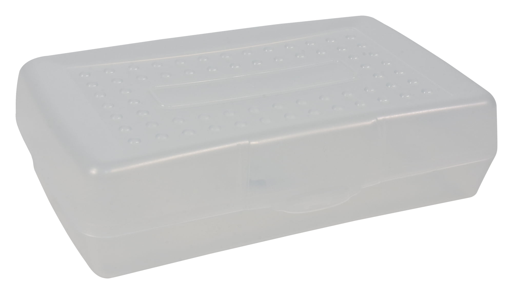 School Smart Pencil Box, Clear