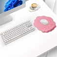 thumbnail image 6 of GHSOHS Ergonomic Mouse Pad with Wrist Support Cute Cloud Shape Wrist Pad Memory Cotton Keyboard Hand Rest Non Slip Wrist Pad Non-Slip Mousepad for Computer Laptop, 6 of 9