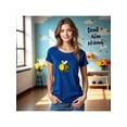 thumbnail image 1 of Playera Bee Happy, Don´t Worry – No te preocupes, Sé Feliz y ¡Zumba Con Estilo! Color Azul Talla Mediana Marca Emil SaEs, 1 of 4