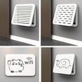 thumbnail image 5 of LEFU Boîte à Fusibles Décorative Housse Armoire Murale Protecteur de Compteur Électrique Design Rabattable Panneau en Bois PP Résistant à l'Humidité Rangement Multifonctionnel Blanc 34*24 cm, 5 of 5