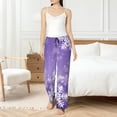 thumbnail image 6 of Lsque Snowflakes Print Women's Pajama Pants, Lounge Pant - Comfortable Home Wear,Elastic Waistband, Stylish Design-Medium, 6 of 9