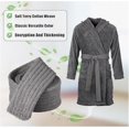 thumbnail image 4 of Robe Belt Replacement,Bathrobe Replace Belt, 69.9 in x 1.6 in Unisex Bathrobe Replacement Belt,Terry Cloth Hotel Bathrobe Waist Belt,Topboutique Soft Pajamas Belt,Gray, 4 of 7