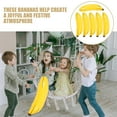 thumbnail image 2 of Jouets Banane Gonflables Jaune 8 Pcs 26.0X7.1X7.1In, 2 of 8