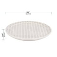 thumbnail image 3 of Mainstays Alessandra Brown 4-pack Stoneware Dinner Plate Set, 10.2", 3 of 5