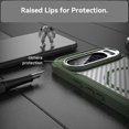 thumbnail image 4 of KOMI for Google Pixel 9 / 9 Case,Google 9 case Pixel 9 Phone Case Flexible TPU+PU Slim Translucent Hard Plastic Phone Case Military Grade Drop Protection Phone Cover for Google Pixel 9 Pro (Green), 4 of 5
