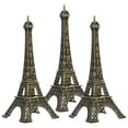thumbnail image 1 of unbranded 3Ud Adorno Torre Eiffel De Metal Color Dorado Para De Hogar, 1 of 8