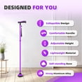 thumbnail image 7 of BeneCane Folding Cane for Men and Women, Lightweight Quad Cane for Seniors, Adjustable Aluminum Walking Cane with Self-Standing Base and Travel Bag, 7 of 7