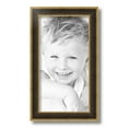 thumbnail image 2 of ArtToFrames 8" x 15" Black Panel With Gold Lip Picture Frame, 8x15 inch Multi Wood Poster Frame (WOM-5092),  Pack, 2 of 7