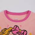 thumbnail image 4 of WIBACKER Toddler & Little Girls Cotton Knit Pajama 2-Piece Long Sleeves Pants Pjs Set 2-9 Years, 4 of 10