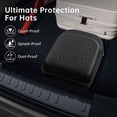thumbnail image 2 of Askmuse Hat Travel Case for Baseball Caps – Crush-Proof Organizer Box Holds 6 Caps with Strap & Handle – Lightweight Storage Bag for Men & Women, Hard Hat Accessories for Travel, 2 of 6